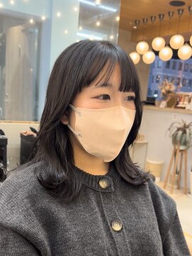 ロンドシエル 横浜(Lond ciel) クビレミディアム/顔周りレイヤー