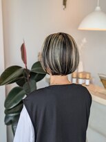 シーソー(SEA SAW)&nbsp;地毛×抜きっぱなしブリーチ