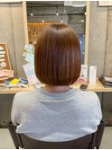30代40代◎透明感秋カラー髪質改善トリートメントボブ