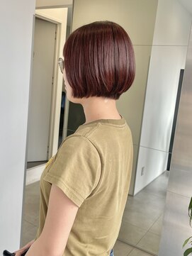 ゴウトゥデイシェアサロン 町田店(GO TODAY SHAiRE SALON) ブリーチ無し暖色カラー♪