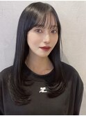 髪質改善トリートメントミルクティーベージュカラーくびれヘア