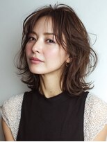 ハーツ(Heart's) 白髪ぼかし似合わせミディアムレイヤー30代40代50代60代◎