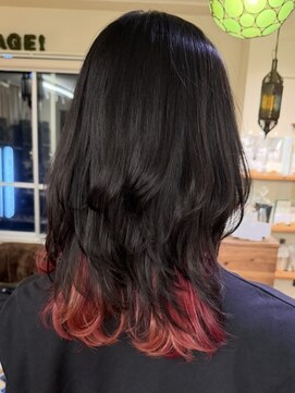 ミンティング(MINTing) デザインカラー/インナーカラー/ロングレイヤー