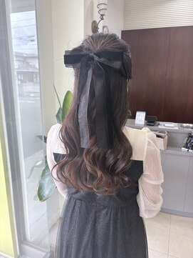 アリカ(arika) ハーフアップ