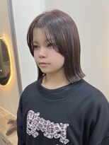 エルメトーキョーバイユアーズ(L'me TOKYO by youres)&nbsp;ココアラベンダー/タッセルボブ