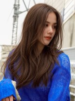 バブルス 溝の口(BUBBLES) ツヤブラウン×ナチュラルロングレイヤー【BUBBLES溝の口】