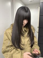 ヘアー アイス 御器所本店(HAIR ICI)&nbsp;長さを変えずにイメチェンしたい方☆ロング顔周りレイヤー