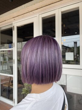 モアヘアー(MORE-HAIR) violet color