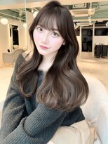 マインバイアフロートギンザ(MYNE by AFLOAT GINZA)&nbsp;レイヤー_ショコラブラウン顔周りカット