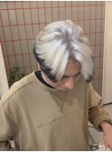 MEN’S/リバースセンターパート/ニュアンスパーマ/渋谷