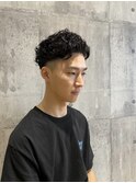 メンズプードルパーマ