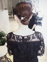 ロージーバイフーガヘアー 元住吉店(Rosy by FUGAhair)&nbsp;綺麗目大人シニヨン♪