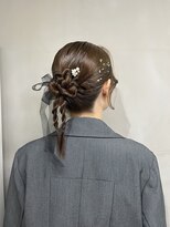 ジーナ 神戸三宮(Zina)&nbsp;参列タイトヘアアレンジ