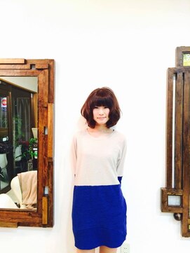 ヘアーデザインギフト(Hair design gift) もこもこショート。