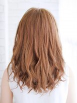 ヘアメイク ナル(hair make nalu) ウェット感のあるミックスカールボブスタイル