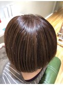 【Re hair care】大人可愛い☆小顔見せ丸みショート