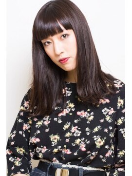 クアトログランシュ ひたちなか店(QUATRO×GranCieux) モードなストレートロング【QUATRO】