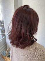 ラウレア(Laule'a)&nbsp;ミディアムウェーブ　ピンクバイオレット