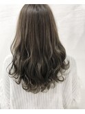 ハイライト×セミロング