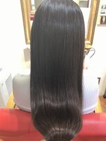 カンナヘアーメゾン(Canna hair maison)&nbsp;【梅田中津canna】SNB3縮毛矯正　ツヤ感×大人上品ストレート