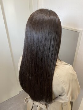 ルー(loup) ミルクティーグレージュ/アディクシー/髪質改善トリートメント