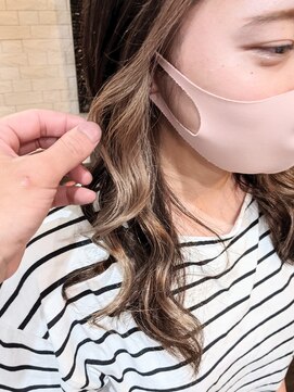 ボアップ 新居浜店(boappu) #インナーカラー#インナーカラーベージュ#インナーミルクティー