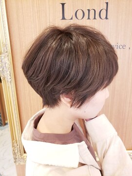 ロンドプロフィール 浦和(Lond profil) 浦和ショートヘアショートカット韓国白髪ぼかし白髪染めボブ