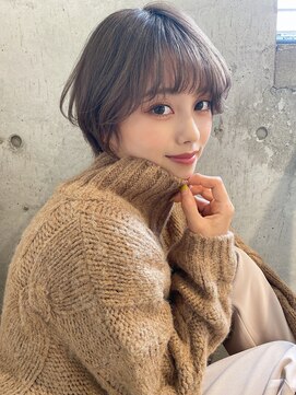 シェルター バイ トウキョウ(Shelter by TOKYO) 大人可愛いグレージュマッシュショート