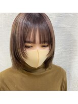 キー(kii)&nbsp;ローライト　ブリーチカラー　福岡　天神　薬院　今泉