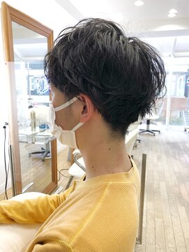 ヘッズ 本八幡店(HEADS) MEN'S HAIR  センターパート　サイドパート　韓国マッシュ