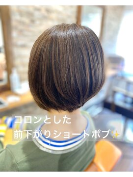 グレイス(GRACE) ◆コロンとした前下がりショートボブ◆
