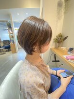 パラゴ(PARAGO.)&nbsp;《緑橋/城東区/女性サロン》キレイめショート　大人ショート