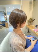 《緑橋/城東区/女性サロン》キレイめショート 大人ショート