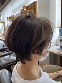 ふんわりハンサムショート