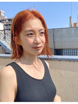 エルジン ヘアドレッサー ショップ(ELGIN HAIR DRESSER SHOP) 【saya】アプリコットオレンジ！◎