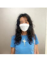 ピエドプールポッシュ(PiED DE POULE POCHE)&nbsp;ロングリッジパーマ