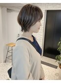 ショートボブ/大人巻き/ぷつっとボブ/ナチュラルモード/銀座駅