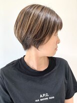 フォーク FOLK&nbsp;【FOLK】癖毛でも大丈夫！膨らまないショート☆ハイライト♪