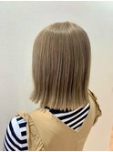 ナチュラルベージュカラー ヌナボブ チャンモリ ボブルフ