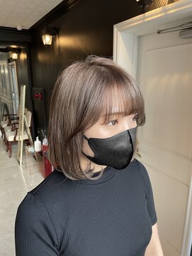 ヘアスタジオ アルス 御池店(hair Studio A.R.S) ナチュラルミルクティーベージュ