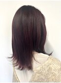 チェリーレッド　ロングスタイル