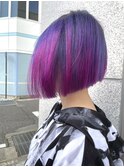 【和田寧々】グラデーション/紫/ピンク/派手髪/推しカラー