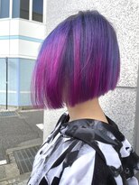 コニ(Coni)&nbsp;【和田寧々】グラデーション/紫/ピンク/派手髪/推しカラー