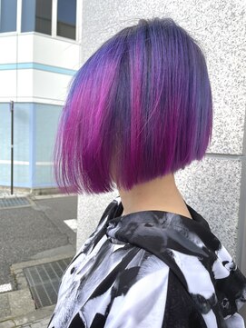 コニ(Coni) 【和田寧々】グラデーション/紫/ピンク/派手髪/推しカラー