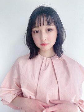 エレン 池袋(ElEn.) 外ハネレイヤー♪ 韓国ヘア　髪質改善