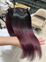 ヘアープレイス ヴィブ(hair place VIVE) ピンクカラー