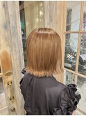 切りっぱなしボブ