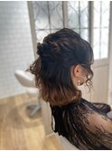 大人ガーリーヘアアレンジ【稲毛】