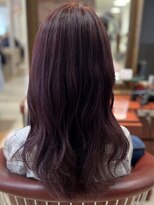 ヘアークリアー 春日部 大人可愛いラベンダーアッシュ/日に当たってもcute/30代40代50代