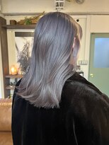 コレット ヘアー 大通(Colette hair) pink × silver gray